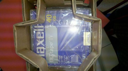 Maxell DLT-IV item number 183270, Maxell 183270, 40GB 1/2 inch tape, New, unused