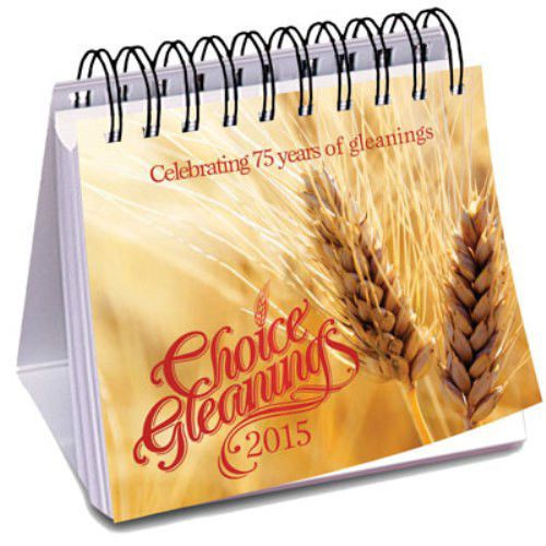Choice Gleanings 2015 Daily Devotion and Scripture verse - New in package