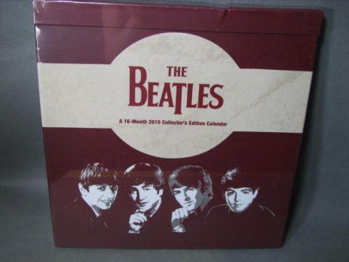 New &amp; Sealed - The Beatles Collector&#039;s Edition 16-Month 2015 Wall Calendar