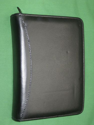 Compact ~1.0&#034;~ day runner leather planner binder organizer franklin covey 9070 for sale