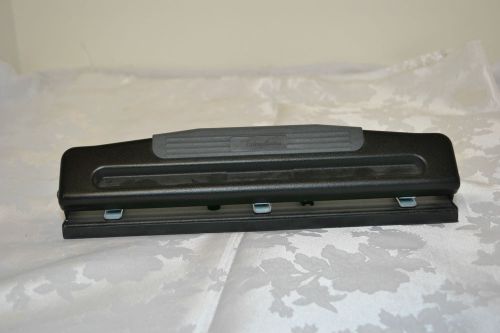 Black metal swingline 3-hole punch - 8.5 x 11&#034; paper for sale