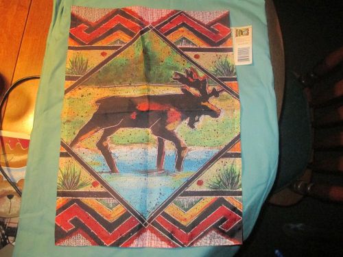 MOOSE FLAG 18&#034; X 12.5&#034; PRE-OWNED, BUT NEVER USED.