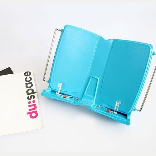Actto blue portable reading stand/book stand document holder (180 angle new for sale