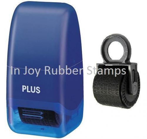 PLUS Corporation Kes&#039;pon BLUE Guard Your ID Mini Roller + Refill Cartridge