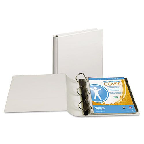 Top Performance DXL Angle-D View Binder, 1&#034; Capacity, White