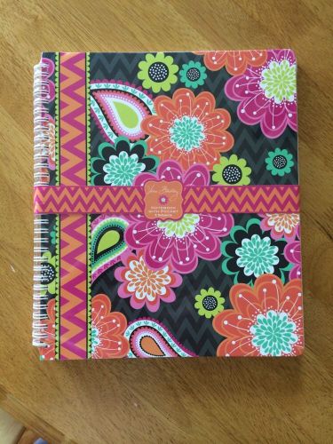 NWT Vera Bradley 3-Subject Notebook with Pocket Ziggy Zinnia~Sealed~SOLD OUT~HTF