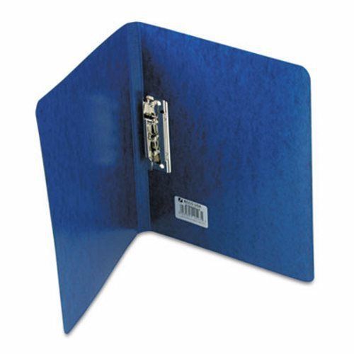 Acco grip punchless binder w/ spring-action clamp, 5/8&#034; cap, blue (acc42523) for sale