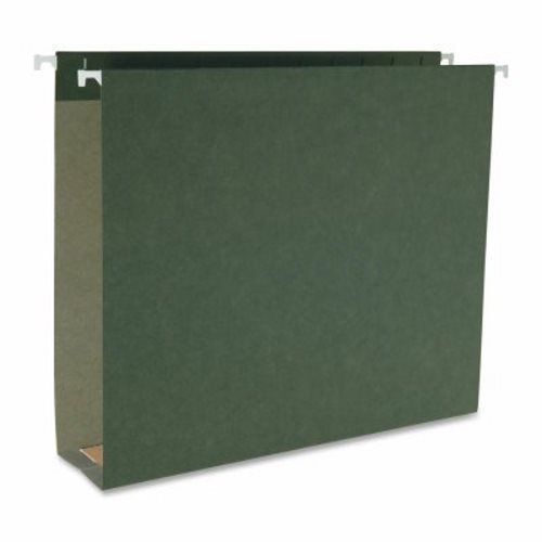Business Source Hanging File Folders, 1/5&#034; Tab, 2&#034; Expansion, 25/Box (BSN43851)