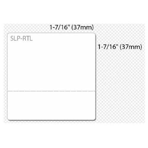 Seiko retail label - 1.46&#034; width x 1.46&#034; length - 560/roll - removable (slprtl) for sale
