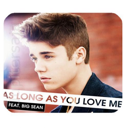 The Mouse Pad with Justin bieber Style