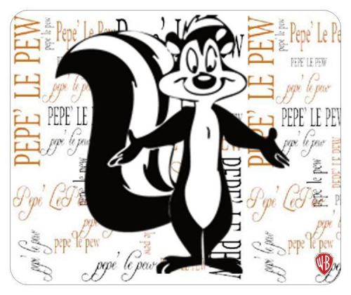 PEPE&#039; LE PEW MOUSE PAD. LOONEY TUNES CARTOONS NAME LOGO......FREE SHIPPING