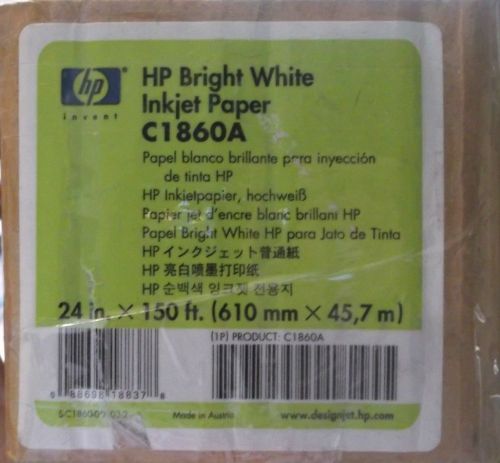 Hp c6029c heavyweight coated paper, 24&#034;x100&#039; roll, 35 lb, 90 ge/101 iso, white for sale