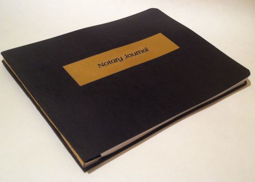 Notary Journal Refillable