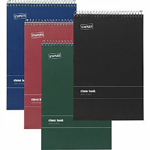 Qty 6 Steno Pad Books 6 x 9  Tablets NOTE PADS WHITE 4 SQUARES PER INCH