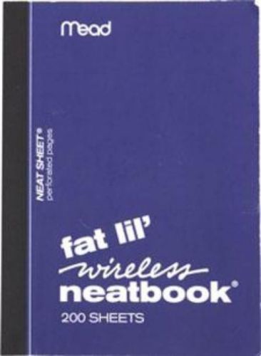 Mead Notebook 5-1/2&#039;&#039; x 4-1/8&#039;&#039; College Ruled Neatbook 200 Count