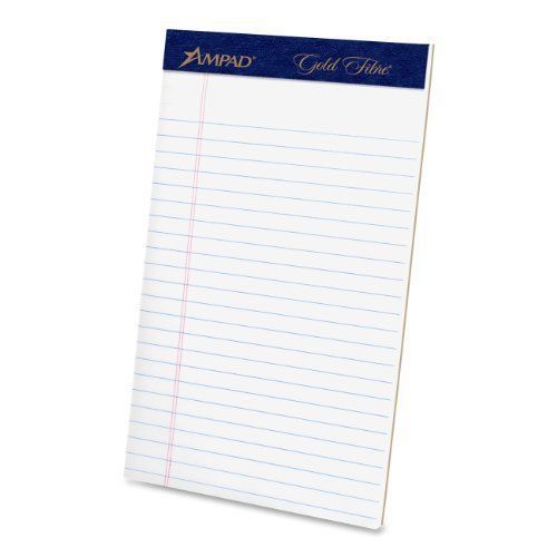 Ampad gold fibre premium jr. legal writing pad - 50 sheet - 20 lb - (20018) for sale