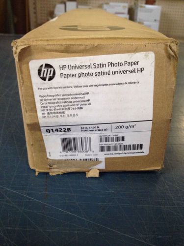 HP Q1422B Universal Satin Photo Paper 6.6mil  42 X 100