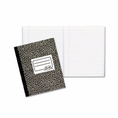 Composition Book, Wide/Margin Rule, 7-7/8 x 10, White, 80 Sheets/Pad (RED43460)