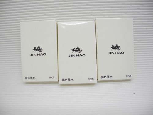 Wholesale Jinhao cartridge for fountain pen BLACK ink 100pcs(China)