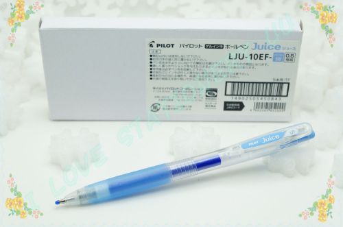 PILOT JUICE Fruit LJU-10EF color gel pen 0.5mm (5 PIECE PER BOX) SKY BLUE