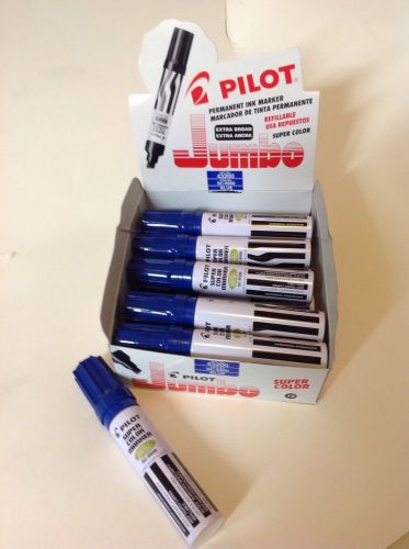 Pilot SC-6600 Jumbo Permanent Marker, Blue (PIL 43200) - 12/pk
