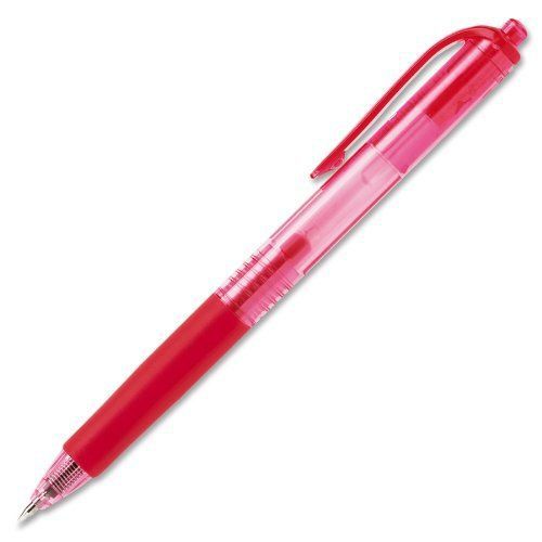 Uni-ball Signo Retractable Gel Pen - 0.4 Mm Pen Point Size - Red Ink (san69036)