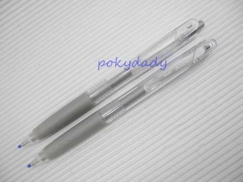 5pcs NEW Pilot retractable Juice 0.5mm gel ink/ball point pen Sliver