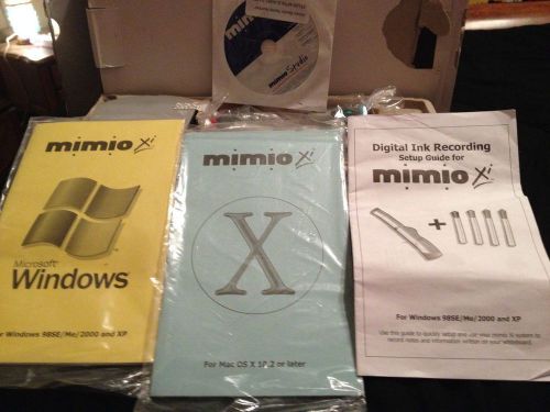 MIMIO Xi USB INTERACTIVE WHITEBOARD CAPTURE KIT VIRTUAL INK WORKING SET