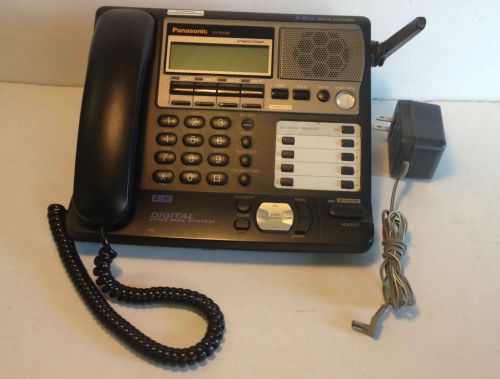 Panasonic kx-tg4500b 4-line 5.8ghz gigarange voice mail system base station for sale