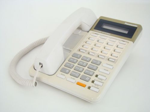 Panasonic kx-t7030 white display telephone b stock refurb warnty for sale