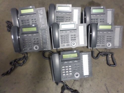 Lot of  7 Vertical SBX IP  4024-00 24 Button Digital Telephone Office Phone