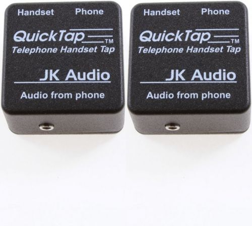 Jk audio quicktap (2-pack) value bundle for sale