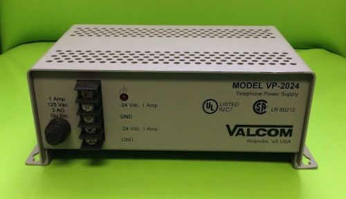 Valcom VP-2024 Telephone power supply - Made in USA
