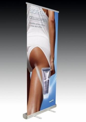 Professiona Retractable Roll Up Banner Stand Trade Show Signage Display 33&#034;x79&#034;