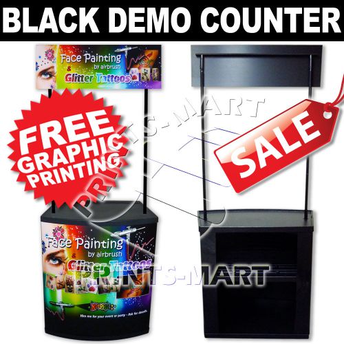 Trade show display pop up banner stand kiosk exhibit booth promotional counter for sale