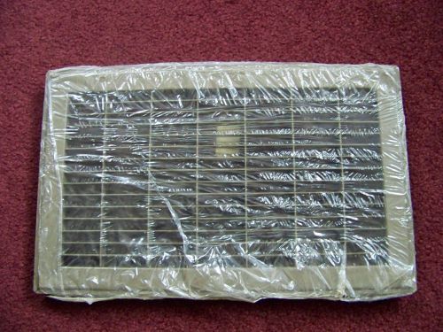 *new* hart &amp; cooley #265 steel floor ra grill 8&#034;x14&#034; golden sand for sale