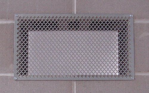NEW Tjernlund UnderAire Steel Crawl Space Vent Morning Star Pattern 18&#034;x10&#034;