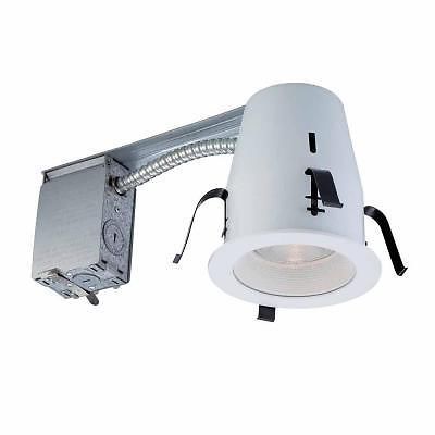 Commercial Electric Recessed Lighting 4 in. White Non-IC Remodel Recessed Lighti