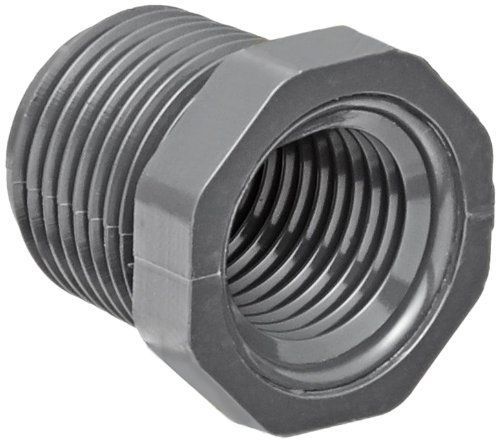 NEW Spears 839 Series PVC Pipe Fitting  Bushing  Schedule 80  3/4&#034; NPT Male x 1/