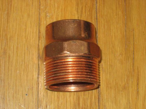Copper Male Adapter 1-1/2&#034;C x 1-1/2&#034;MNPT Adapter