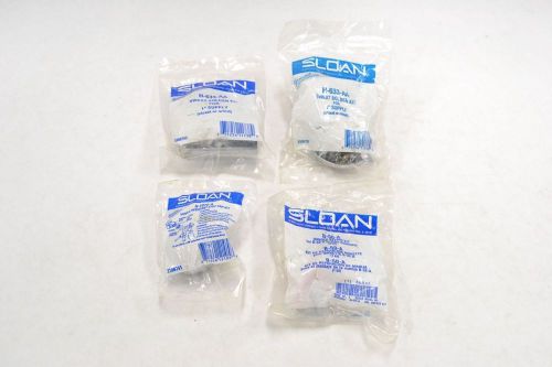 Lot 4 new sloan assorted b-50-a h-633-aa h-1010-a valve repair kit b316985 for sale