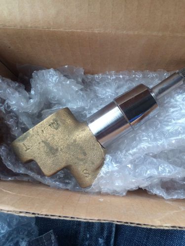 Speakman s-1182 commander chrome plated transfer valve w/ lever handle nib for sale