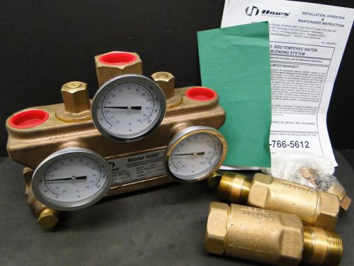 Haws thermostatic mixing valve emergency showers 9202 for sale