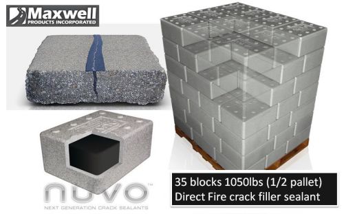 DIRECT FIRE Maxwell Hot Rubberized Crack Filler Sealant (35 blocks HALF PALLET)