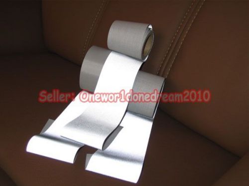 New reflective silver tape  sew on 1&#034; trim fabric 6m = 20 feet for sale