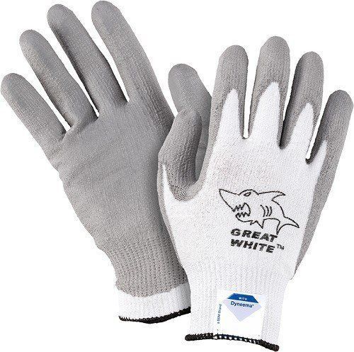 Great white polyurethane coated dyneema gloves for sale