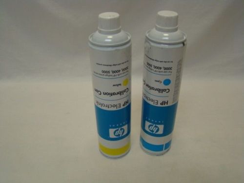 2 cans hp electroink calibration cartridge indigo press 3000/4000/5000 (e2-447) for sale