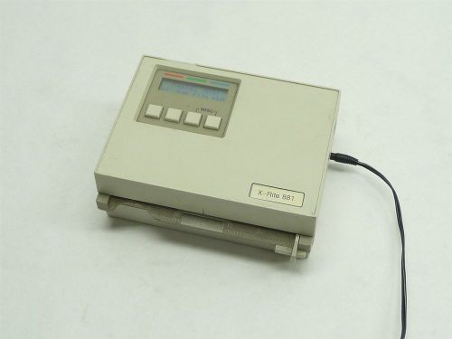 X-rite 881 automatic photographic control strip densitometer for sale