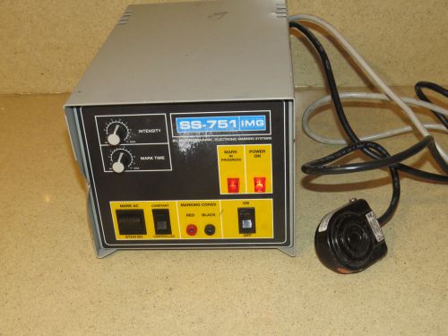 ELECTROMARK MODEL SS-751 IMG  ELECTROMARKING SYSTEM