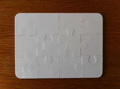 10 X A6 Blank Polymer Puzzle, Sublimation Printing, Heat Press- FAST DELIVERY